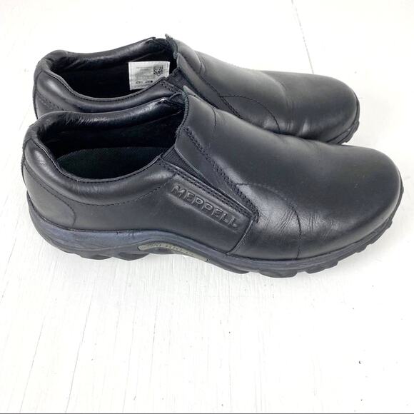 Merrell Black Loafer Slip On Womens 9, Mens 7.5 main image 8